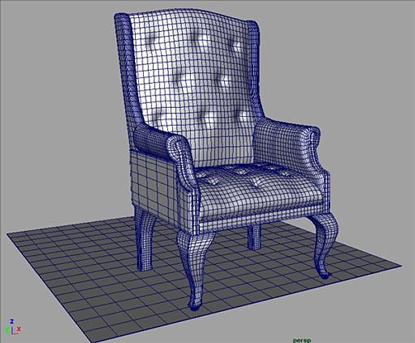 ma chair - Chair Wing back by Marcthur